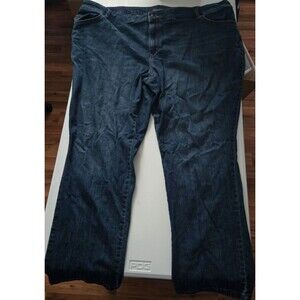 Lee Relaxed Fit Straight Leg Mid Rise‎ Jeans Blue Women’s Size 28